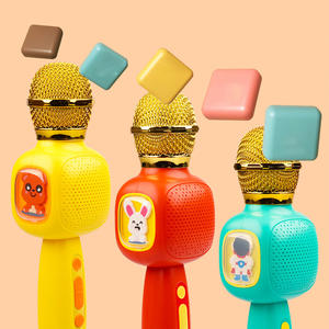 Micrófono inalámbrico para cantar inteligente para niños, juguete educativo multifunción de audio y música, con Bluetooth, nuevo diseño - Product Image 3