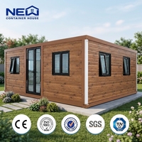 Casa Contenedor Prefabricada, Móvil, Moderna, Expandible y Espaciosa de 20, 30 y 40 Pies, Solución Completa para Proyectos, con Baño