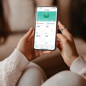 Stress/frequenza cardiaca/monitoraggio della salute <span class=keywords><strong>Apnea</strong></span> del sonno monitoraggio lunga durata della batteria Smart Ring - Product Image 5