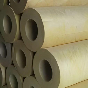 Tubo de lana de roca de cloruro bajo de alta densidad (120kg/<span class=keywords><strong>m</strong></span>³) Hoja cuadrada insonorizada anticorrosiva para aplicaciones marinas/de acería - Product Image 4