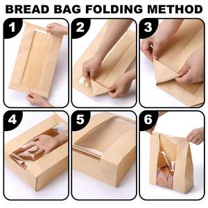 Пакеты для хлеба из крафт-бумаги - Product Image 5