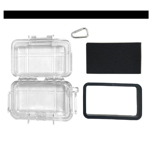 Small size with transparent sponge lining