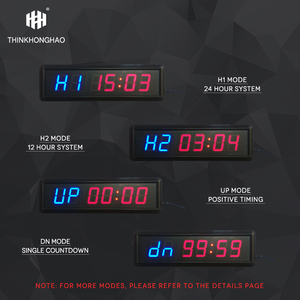 Hong Hao '6 dígitos 1,8 pulgadas LED Digital Countdown Club Gym Timer Led Countdown con control remoto - Product Image 2
