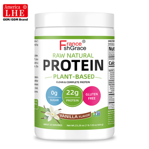 Fabricante de Suplementos de Proteína al por Mayor, 22 g de Proteína y Probióticos, Sabor Vainilla, Sin Gluten, 660 g de Proteína en Polvo - Product Image 1