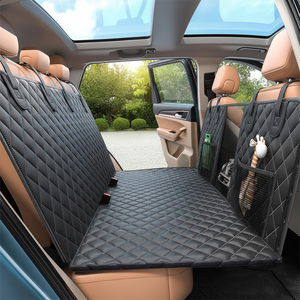 Funda <span class=keywords><strong>de</strong></span> Asiento <span class=keywords><strong>de</strong></span> <span class=keywords><strong>Coche</strong></span> <span class=keywords><strong>para</strong></span> Perro, Nueva, Personalizada, Oxford, Impermeable, Transpirable, Ecológica, con Base Rígida, Ventana <span class=keywords><strong>de</strong></span> Malla, Antideslizante, <span class=keywords><strong>para</strong></span> Asiento Trasero - Product Image 4