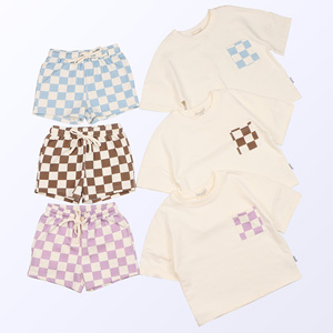 <span class=keywords><strong>Ensemble</strong></span> de vêtements pour <span class=keywords><strong>bébé</strong></span> en coton biologique 95% pour l'été, tenues pour <span class=keywords><strong>bébé</strong></span> <span class=keywords><strong>garçon</strong></span>, style décontracté, motif uni, <span class=keywords><strong>ensemble</strong></span> 2 pièces - Product Image 2