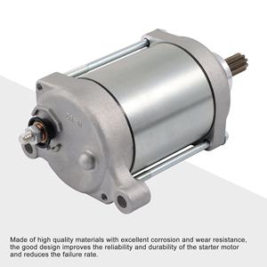 GOOFIT Moteur de démarrage électrique de moto de remplacement pour ZX1000 ZX-10R <span class=keywords><strong>ZX10R</strong></span> ZX-10RR ZX10RR Ninja KRT Edition ABS 2014-2021 - Product Image 4