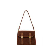 Femmes polyvalent grande capacité daim simple épaule Nylon sac à bandoulière sac en cuir toile haute couture haute couture sac à main