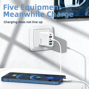 Du lịch tốt nhất <span class=keywords><strong>Adapter</strong></span> 65W sạc TYPE-C + USB PD QC3.0 Loại C <span class=keywords><strong>Adapter</strong></span> 25W 30W 45W 65W sạc nhanh KC giấy chứng nhận gan sạc - Product Image 3