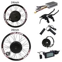 Étanche Ce 48v 52v 1500w 2000w MTX39 Ebike E vélo électrique moyeu de vélo moteur Kits de Conversion de roue avec option de batterie