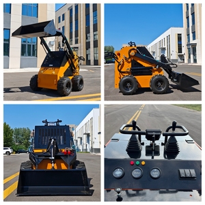 निर्माता मिनी व्हील क्रॉलर लोडर 400 किलोग्राम छोटे बगीचे लोडर से सीधे यूरो 5 इंजन के साथ - Product Image 4