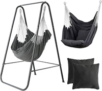 Support de chaise suspendue en fer métallique moderne et durable pour l'extérieur, la chambre, la salle à manger, l'hôtel, le parc, l'école