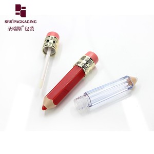 En stock vacío líquido lápiz labial única de envase en forma de pluma tubo de brillo de labios - Product Image 1