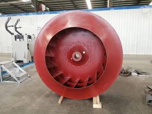 Nhà Máy Giá năng động cân bằng máy <span class=keywords><strong>20000kg</strong></span> 30000kg 40000kg cánh quạt cho máy thổi ly tâm cánh quạt con lăn cao su 1 năm - Product Image 5