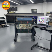Imprimante UV DTF A3 Rouleau à Rouleau pour Film AB, Machine de Transfert d'Étiquettes en Cristal, 3 Têtes XP600 pour Étiquettes Personnalisées sur Verre, Bois, Métal