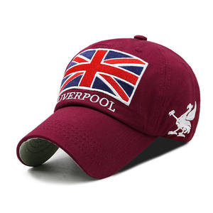 Fashionable Cool <strong>Hats</strong> British <strong>UK</strong> Country Embroidered Baseball Caps Outdoor Duckbill Trucker Caps for <strong>Men</strong> and Women - Product Image 3
