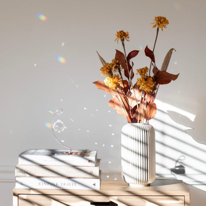 ของขวัญแสดงความเห็นอกเห็นใจบนโต๊ะที่ไม่เหมือนใครพร้อมขาตั้งคริสตัลสีรุ้งสำหรับตกแต่งบ้านที่ระลึกสำหรับการสูญเสียครอบครัวและคนที่คุณรัก - Product Image 4