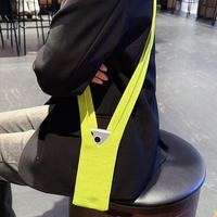 Étui de téléphone portable personnalisé, portable, écologique, en nylon, couleur bonbon, bandoulière, antichoc, sangle réglable, ajustement universel