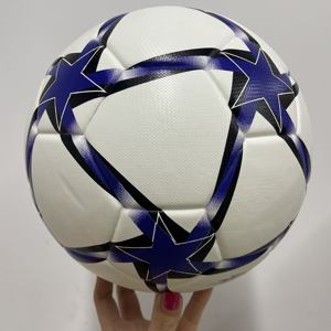 Balón de Fútbol de Unión Térmica a Precio Económico, Balón de Fútbol de Cuero PU de Alta Calidad, Tamaño 5, Logotipo Personalizado, para Partidos Oficiales - Product Image 6
