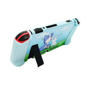 เคสป้องกันเครื่องเล่นเกม Nintendo NS OLED ปี 2023 ลายแมวและสุนัข พร้อมฝาครอบจอยสติ๊ก อุปกรณ์เสริมสำหรับเล่นเกม - Product Image 3