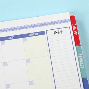 <span class=keywords><strong>Agenda</strong></span>/organizador/planificadores de 12 meses, encuadernación en espiral de alambre de lujo, 2021 - Product Image 4