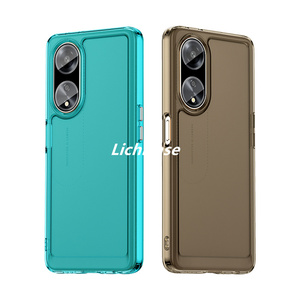 Lichicase nouveau Design plus coque de téléphone bouton tactile pour Oppo A98 couverture mobile légère sensation de main - Product Image 5