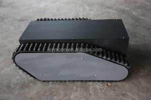 Sistema de orugas de goma para chasis, kit de orugas para robots, piezas de maquinaria de construcción - Product Image 6