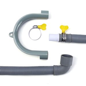 Tuyau de vidange coudé <span class=keywords><strong>pour</strong></span> <span class=keywords><strong>lave</strong></span>-<span class=keywords><strong>vaisselle</strong></span>, tuyau PVC, <span class=keywords><strong>rallonge</strong></span> de drainage <span class=keywords><strong>pour</strong></span> machine à laver, modèle QS-2025-003 MDC97-02250F 5214ER3188G - Product Image 6
