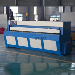 Elektrik mekanik kesici makinesi sac giyotin kesme ekipmanları kanalı yapımı için Premium elektrikli giyotin - Product Image 6