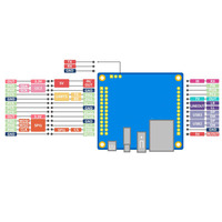 Taidacent H618 LPDDR4 Quad Core 64 Bit Single Board Ordinateur Orange Pi Zero 3 OrangePi Development Board
