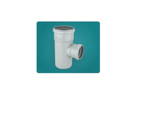ข้อต่อพลาสติก SWR แบบลดขนาด รูปตัวที ขัดเงา ทนแรงดันสูง ป้องกันการกัดกร่อน ออกแบบมาเพื่อเชื่อมต่อท่อขนาดเส้นผ่านศูนย์กลางต่างกัน - Product Image 1