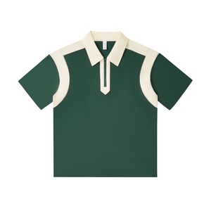Polo Deportivo con Cierre para Hombre - Material de Secado Rápido con Cierre Completo, Ideal para Entrenamientos, Correr y Estilos de Vida Activos - Product Image 4