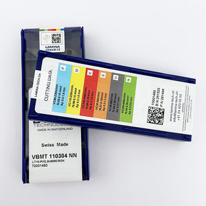 Herramientas de corte originales suizas, insertos de carburo de tungsteno, LT10 100%, - Product Image 3