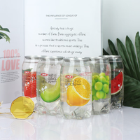 Corée OKF Boissons Boissons gazeuses fruitées Eau pétillante en bouteille multi-saveurs 350mL