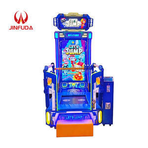 Máquina de Juegos de Salto Operada con Monedas, Juego Interactivo de Movimiento, Máquina de Desafío de Aventura y Ejercicio para Parques de Diversiones - Product Image 1