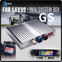 Linux Box untuk Lexus GS 200t 250 300h 350 450 460 2007-2020 Wireless CarPlay Android Auto Upgrade Layar OEM Multimedia Player