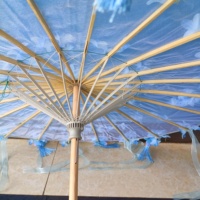 Parapluie en soie chinoise fait main 2026, style classique pour la danse, parasol pour la photographie de mariage, décoration de plafond en bambou, style publicitaire