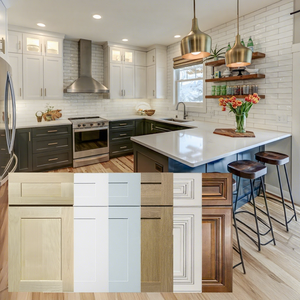 Bulk Cabinet Supplier Vietnam/China Factory & USA Warehouse Wholesale Modern American Kitchen Cabinets For Multi-Family Projects - Product Image 1