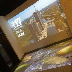 Tương tác chiếu bản đồ hệ thống tường và sàn <span class=keywords><strong>3D</strong></span> tăng cường thực tế tương tác chiếu công viên chủ đề trò chơi ma thuật - Product Image 3