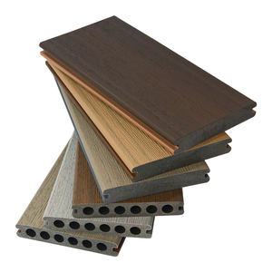 Premium Outdoor WPC <span class=keywords><strong>Composite</strong></span> <span class=keywords><strong>Decking</strong></span> Boards Waterproof Weatherproof Long Lasting Madeira Plástico Pátio Flooring - Product Image 2