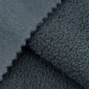 Super Soft Fleece Fabric Hoodies Recycle Fleece Brushed Winter Cold Warm Wear Fabric Knitted Polar Fleece Fabric