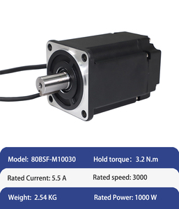 Emtech 80 mét độ chính xác cao 1000W AC <span class=keywords><strong>servo</strong></span> Motor 3000r 3.2nm 220V ba pha HR3 điều khiển Kit cho CNC Router - Product Image 2