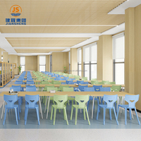 Chaise d'étudiant légère et peu encombrante, respirante, perforée, empilable, pour l'enseignement secondaire