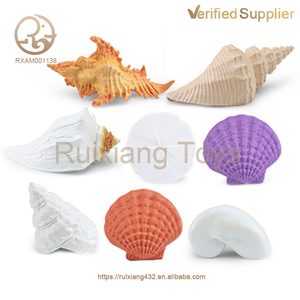 Unisex Tự Làm Sinh Vật Bức Tượng Vỏ Cứng Thực Tế Đầy Màu Sắc Conch Biển Cát Chơi Hình Nhựa Động Vật & Khủng Long Đồ Chơi Cho Trẻ Em - Product Image 4