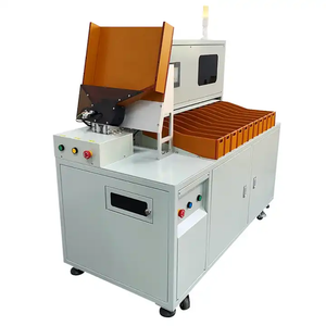 Etiqueta de clasificación de batería de litio 18650 automática Pegar 10 canales Potencia cilíndrica 21700 Máquina de fabricación de baterías - Product Image 5