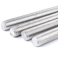 Stainless Steel Din976 Stud Bolt Threaded Bar Ss304 Ss316 A2-70 Full Galvanized Thread Rod Bolt