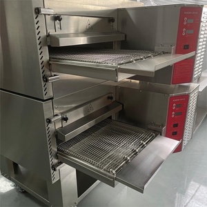 Four à pizza à convoyeur à air chaud GPL de 20 pouces, double/triple, empilable, pour cuisson de pizzas - Product Image 3