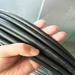 Single Mode Aerial <strong>Fiber</strong> <strong>Optic</strong> <strong>Cable</strong> Adss 3KM Per Roll Accept Bulk Order Cheap Freight <strong>Cost</strong> - Product Image 2