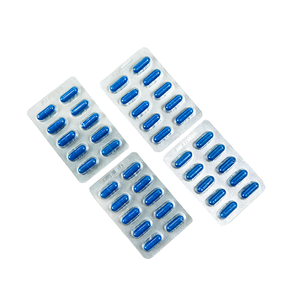 แคปซูลสมุนไพรเสริมอาหาร สีฟ้า บรรจุในแผงพลาสติก สำหรับผู้ชาย - Product Image 5