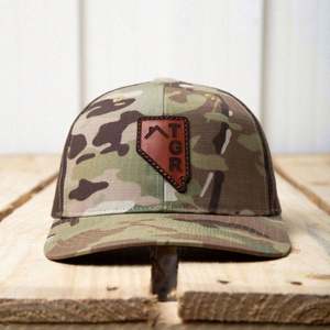 Casquettes de camionneur camouflage 112, casquettes de sport d'extérieur avec logo tissé personnalisé, casquettes OEM Vietnam - Product Image 2